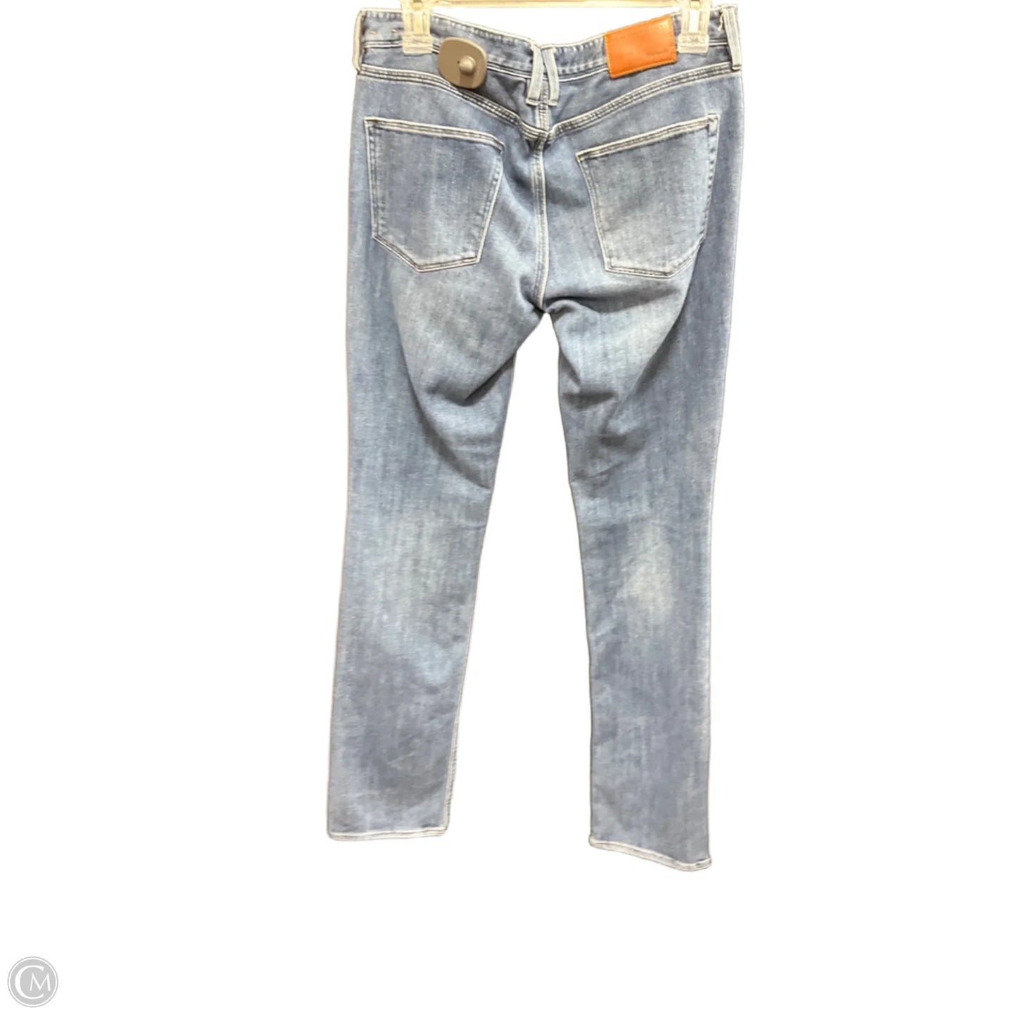 Jeans Straight By Madewell In Blue Denim, Size: 6