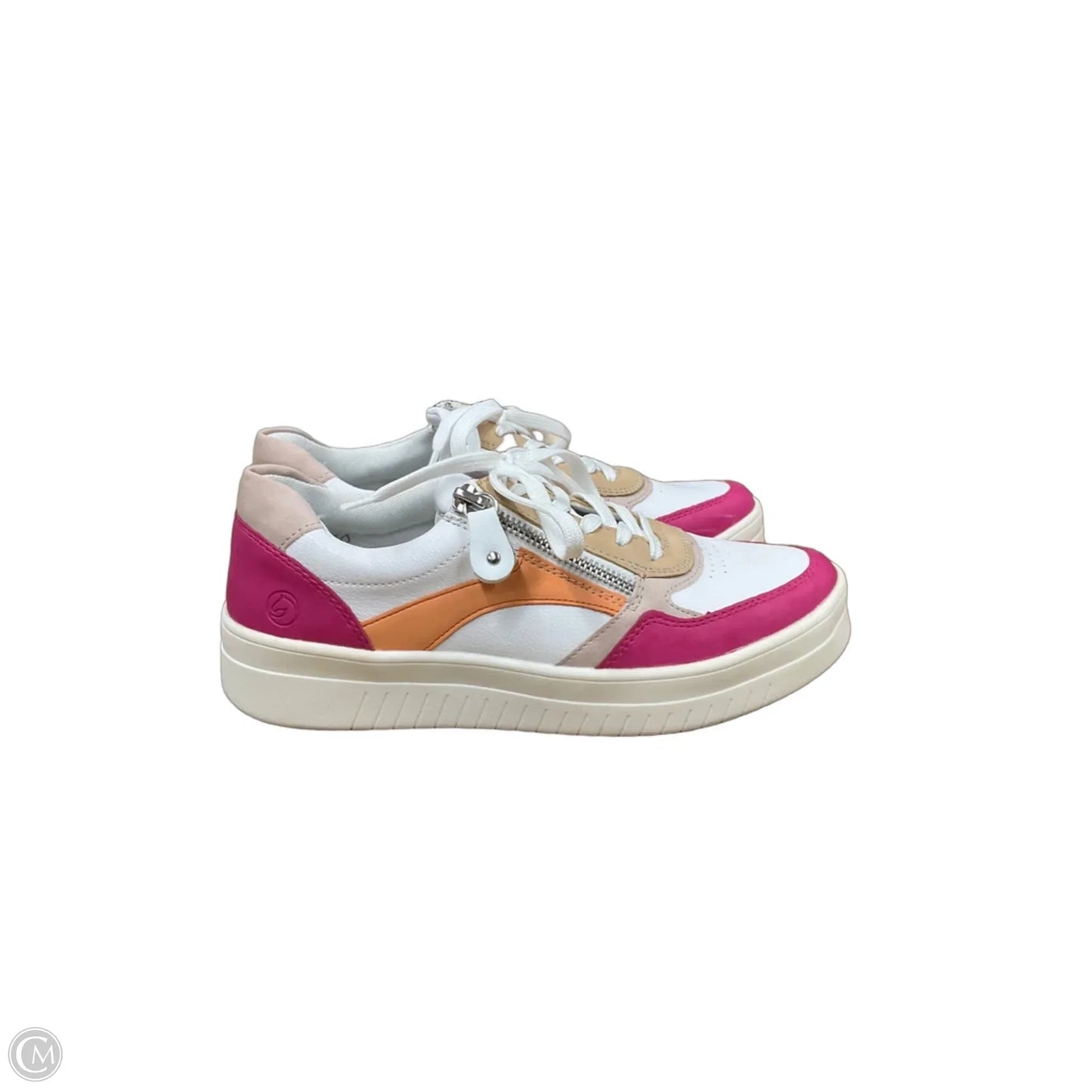 Shoes Athletic By Cmb In Pink & White, Size: 7