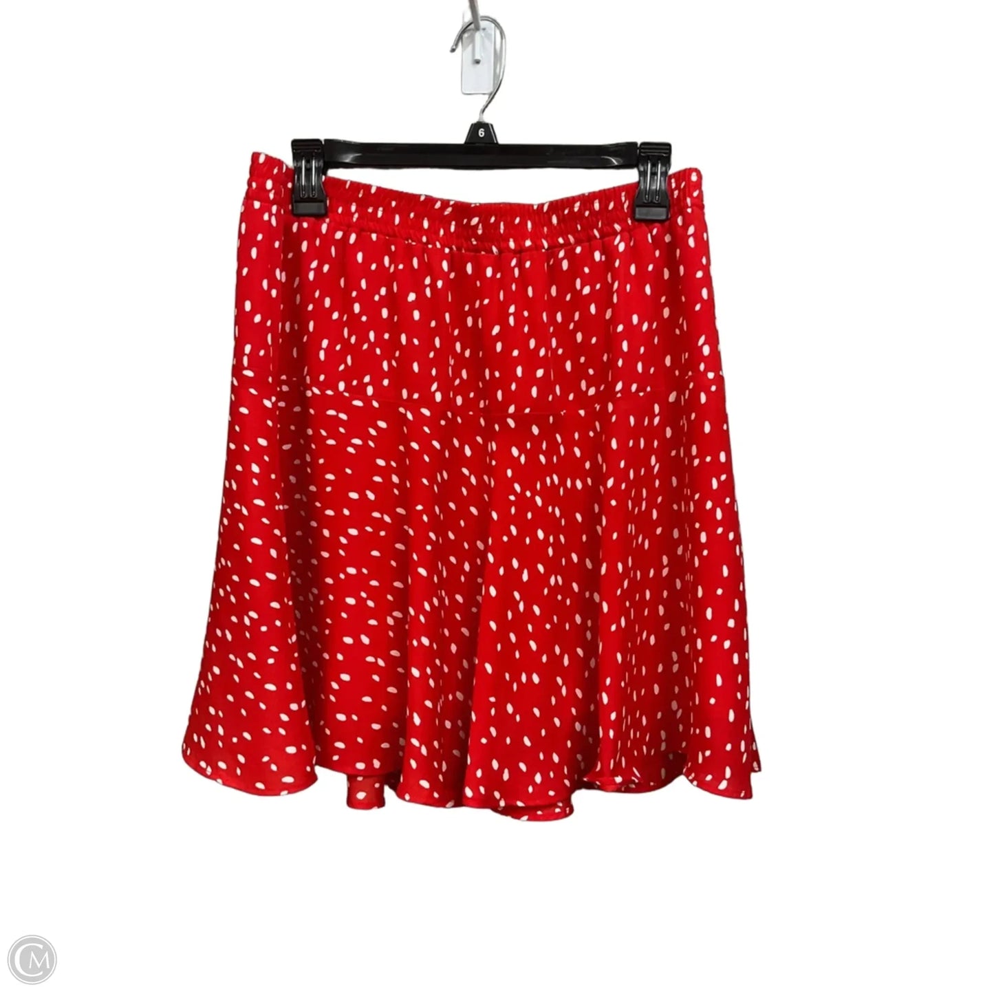 Skirt Midi By Banana Republic In Polkadot Pattern, Size: M