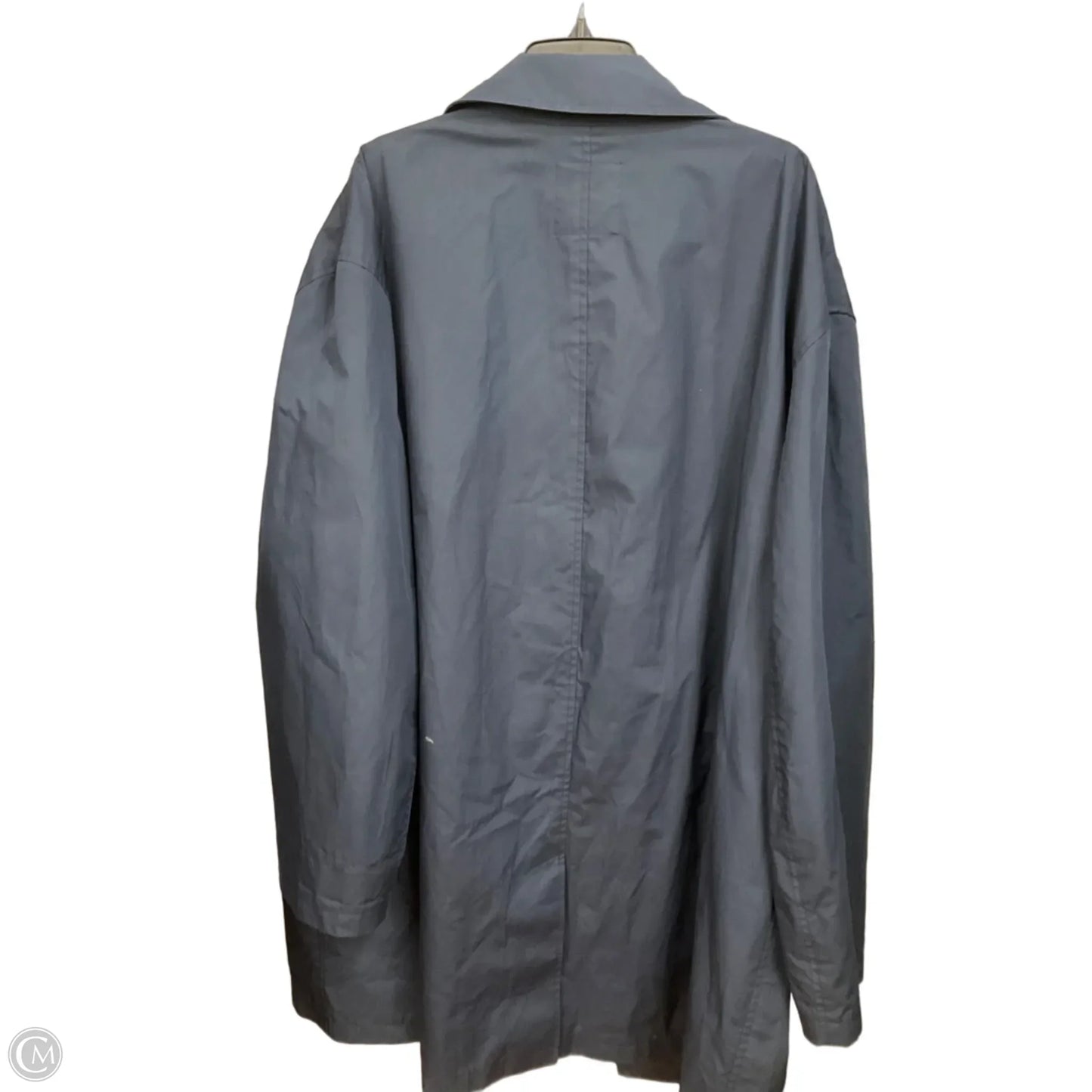 Coat Raincoat By Gap In Blue, Size: 3x