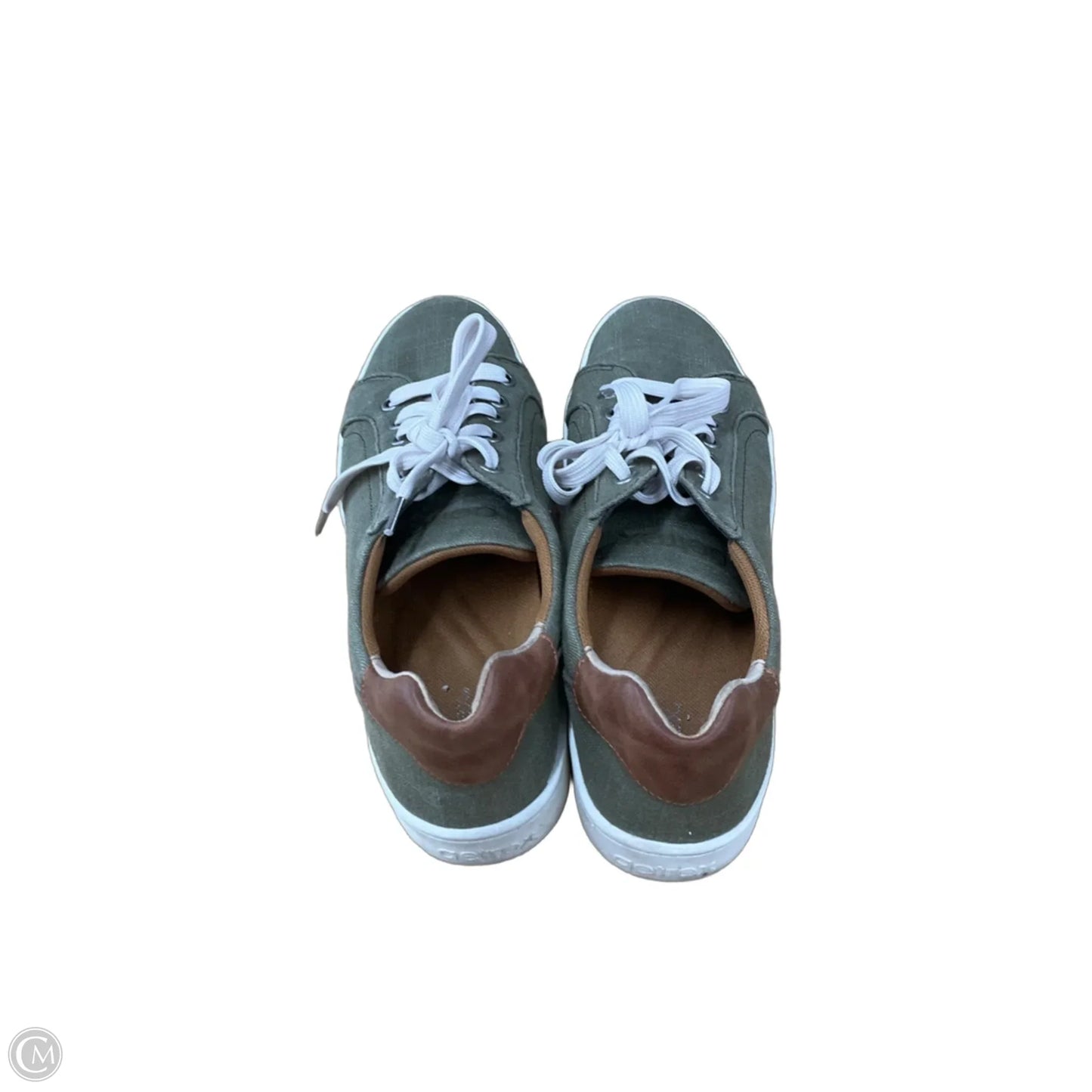 Shoes Sneakers By Aetrex In Green, Size: 8.5