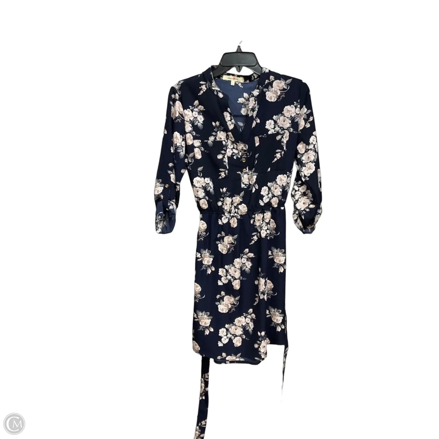 Dress Casual Short By Wishful Park In Floral Print, Size: M