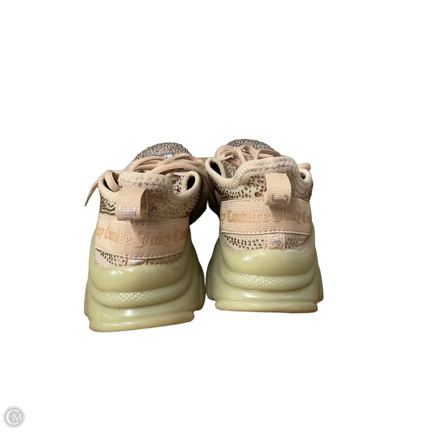 Shoes Sneakers By Juicy Couture In Tan, Size: 7