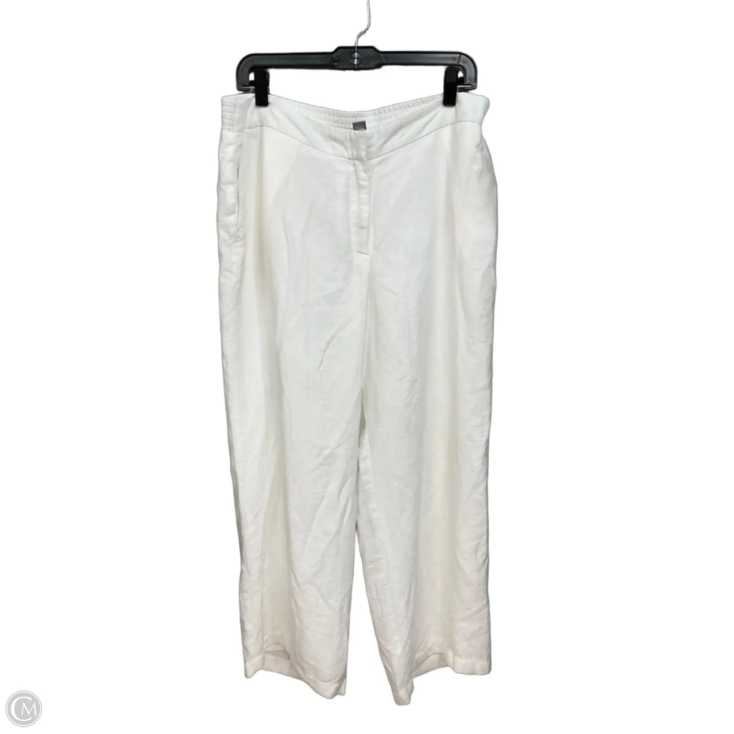 Pants Linen By Chicos In White, Size: 14
