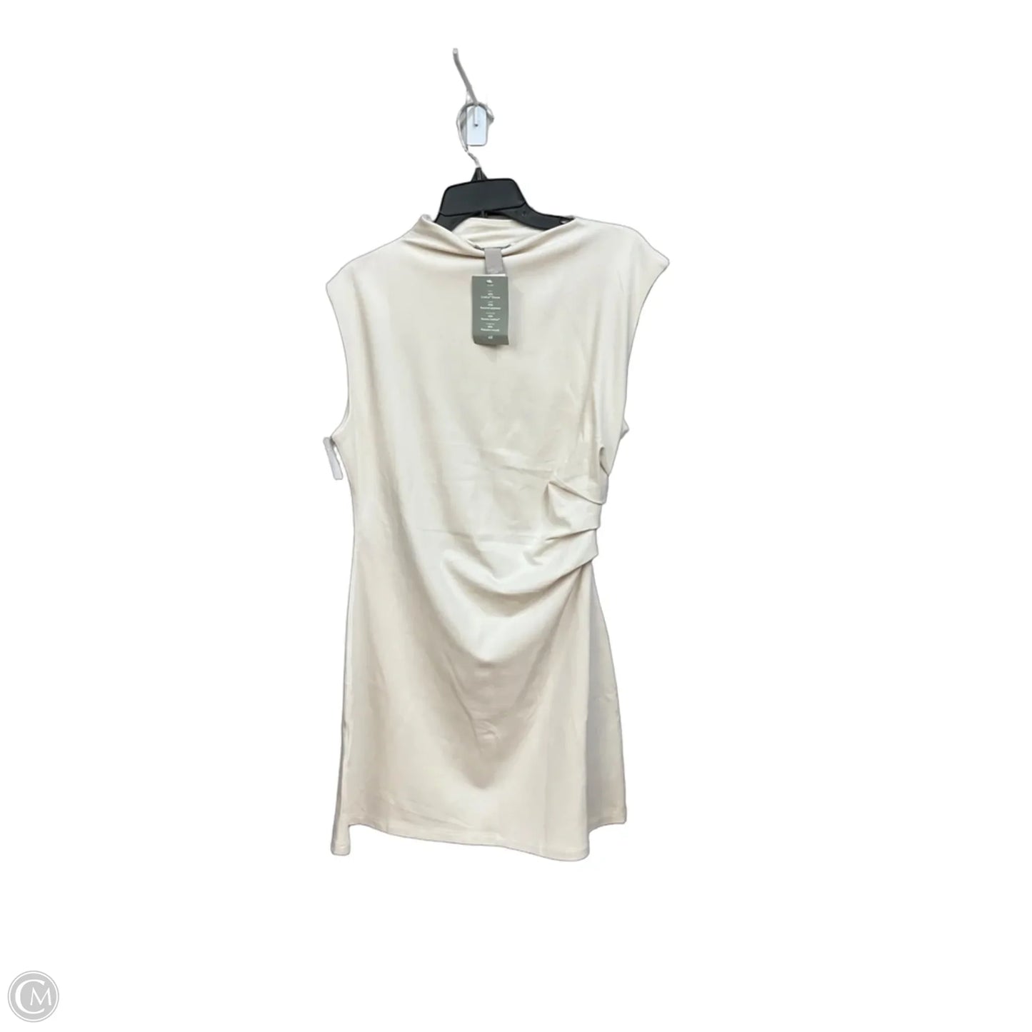 Dress Casual Midi By H&m In Tan, Size: L