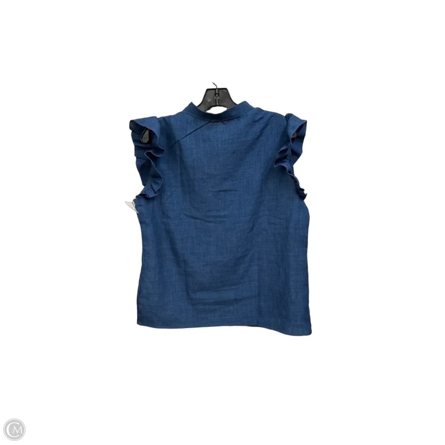 Top Sleeveless By Shein In Blue, Size: L