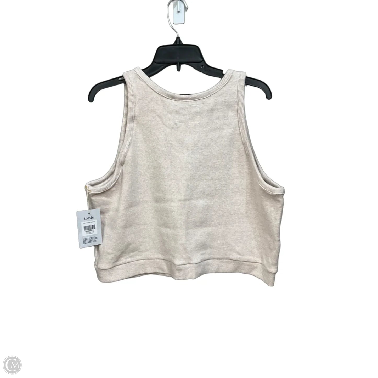 Tank Top By Clothes Mentor In Tan, Size: 3x