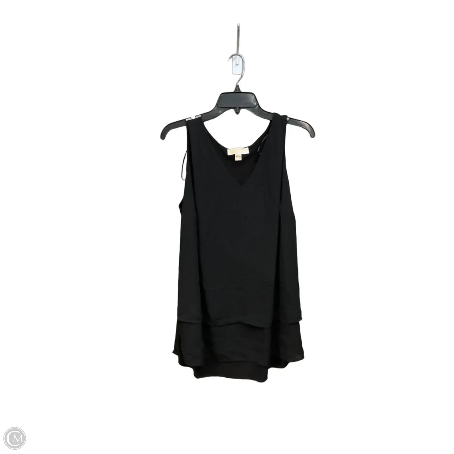 Blouse Sleeveless By Michael By Michael Kors In Black, Size: 1x