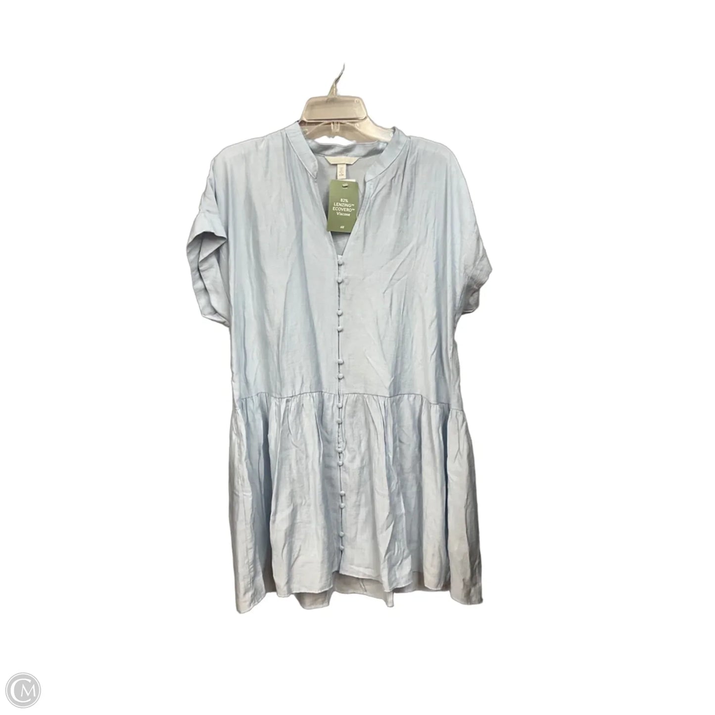 Dress Casual Short By H&m In Blue, Size: S