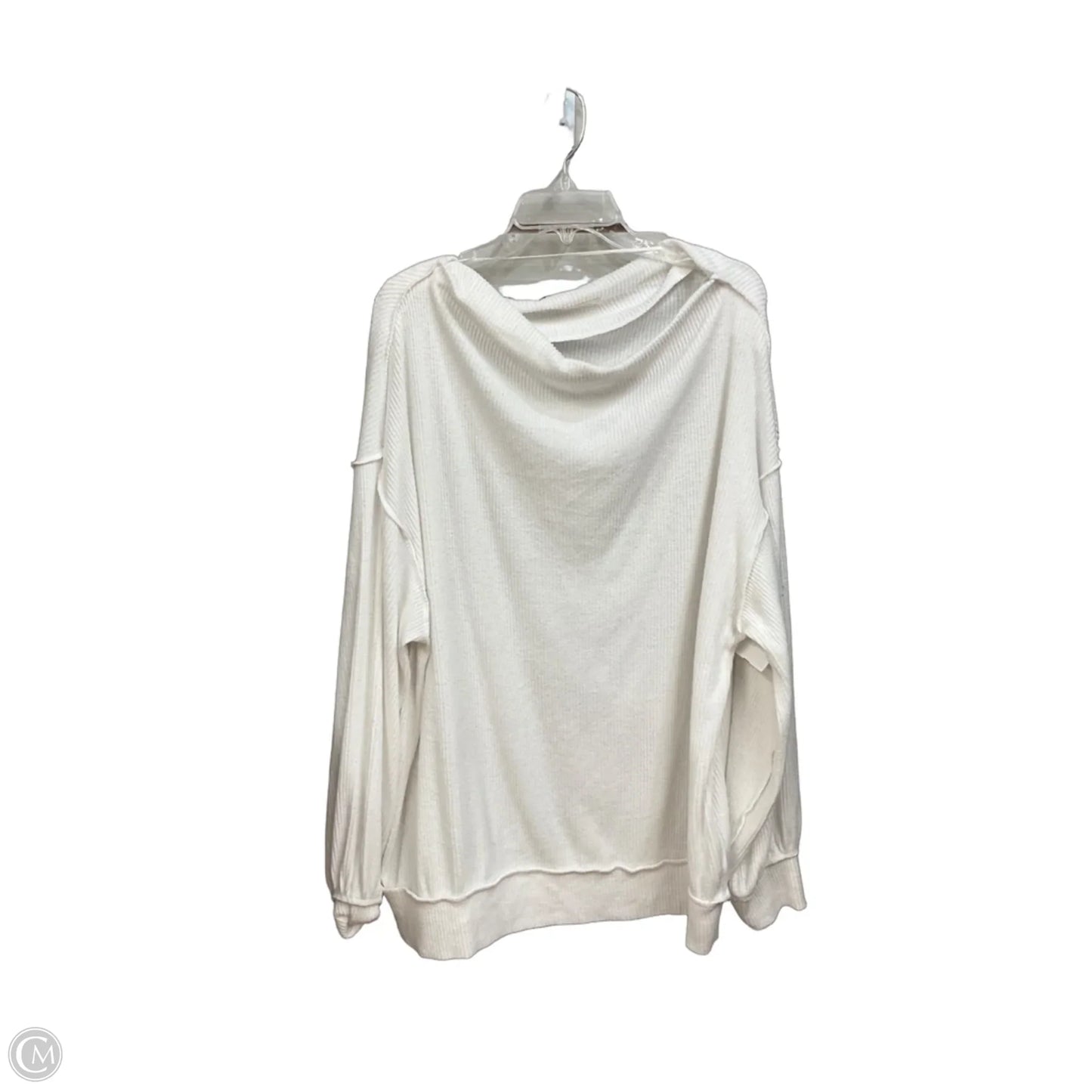 Top Long Sleeve By We The Free In White, Size: L