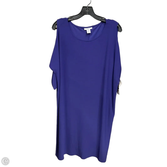 Dress Casual Short By Bar Iii In Purple, Size: Xl