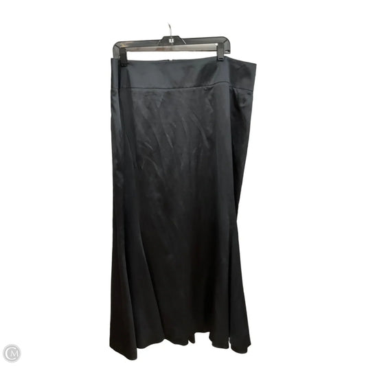 Skirt Maxi By Lane Bryant In Black, Size: 20