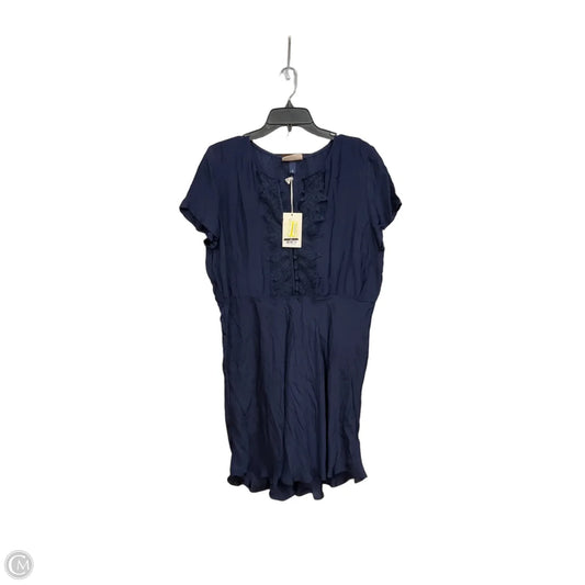 Dress Casual Short By Universal Thread In Navy, Size: Xl