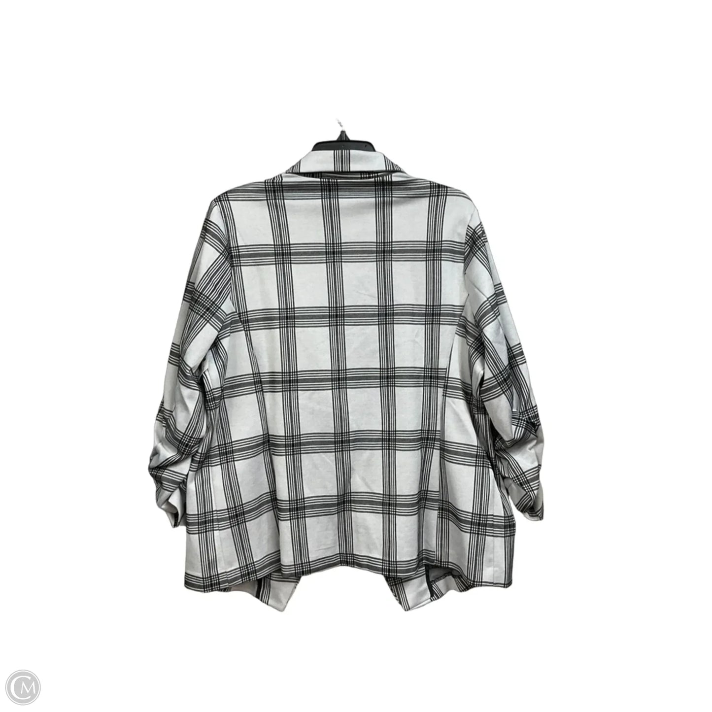 Blazer By Cato In Grey, Size: Xl