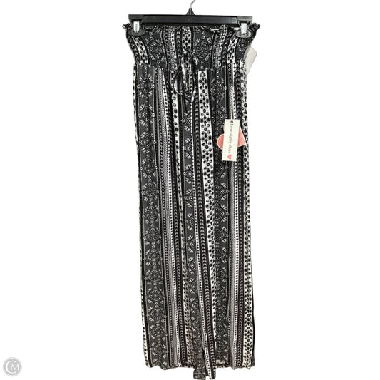 Pants Lounge By Clothes Mentor In Black & White, Size: 8