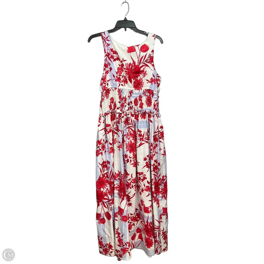 Dress Casual Maxi By Cmb In Multi-colored, Size: L