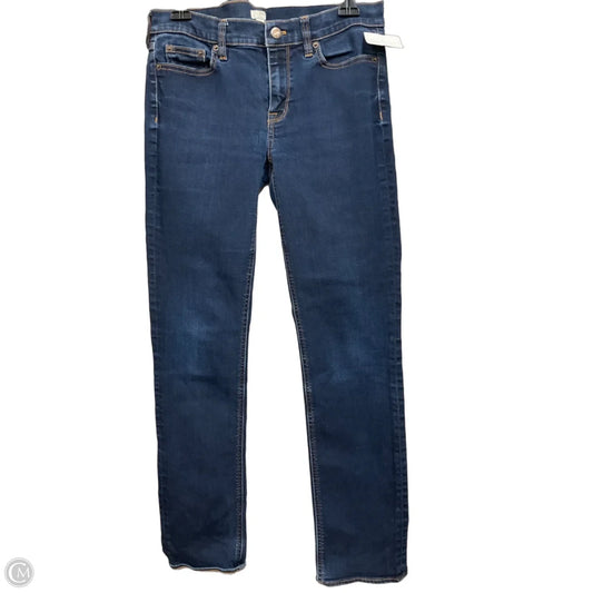 Jeans Skinny By J. Crew In Blue Denim, Size: 8