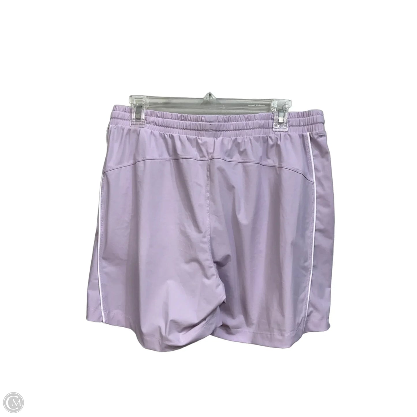 Athletic Shorts By Fabletics In Purple, Size: L