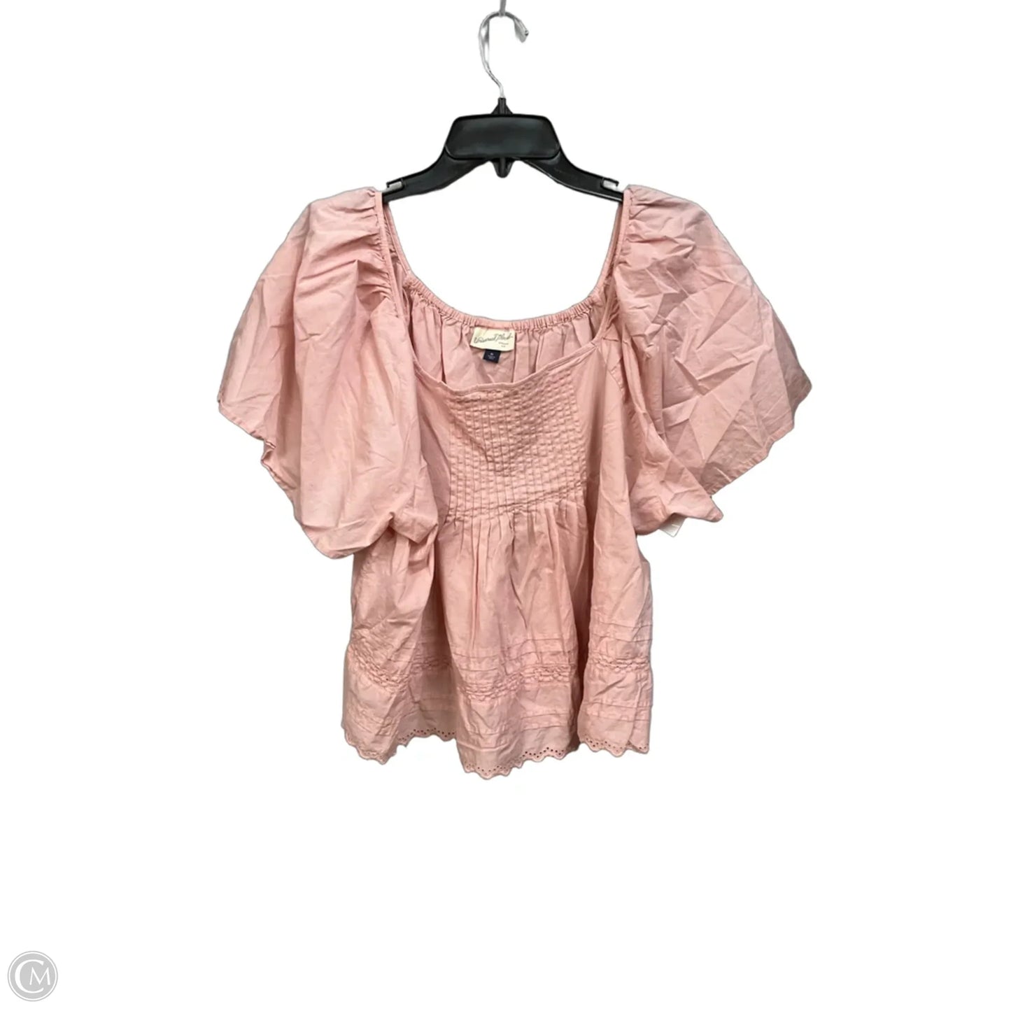 Top Short Sleeve By Universal Thread In Pink, Size: Xl