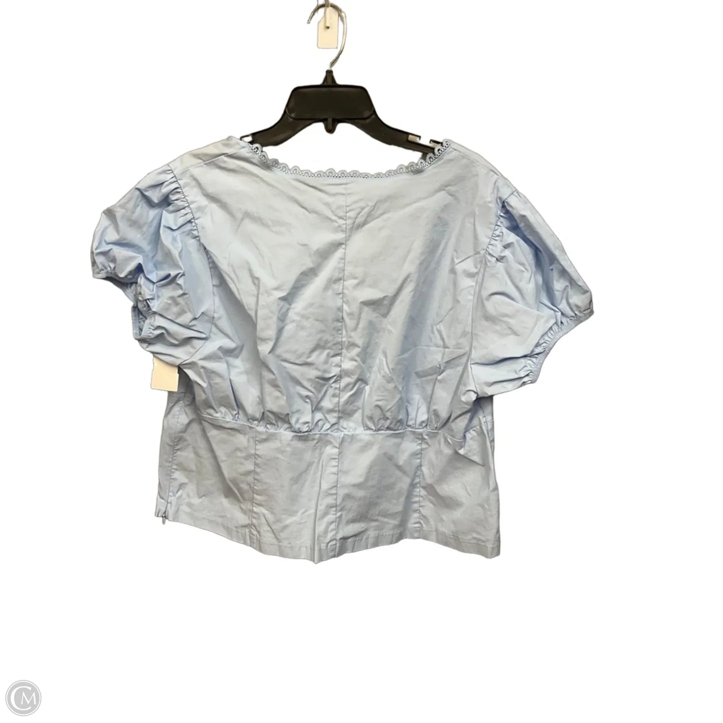 Top Short Sleeve By Torrid In Blue, Size: 1x