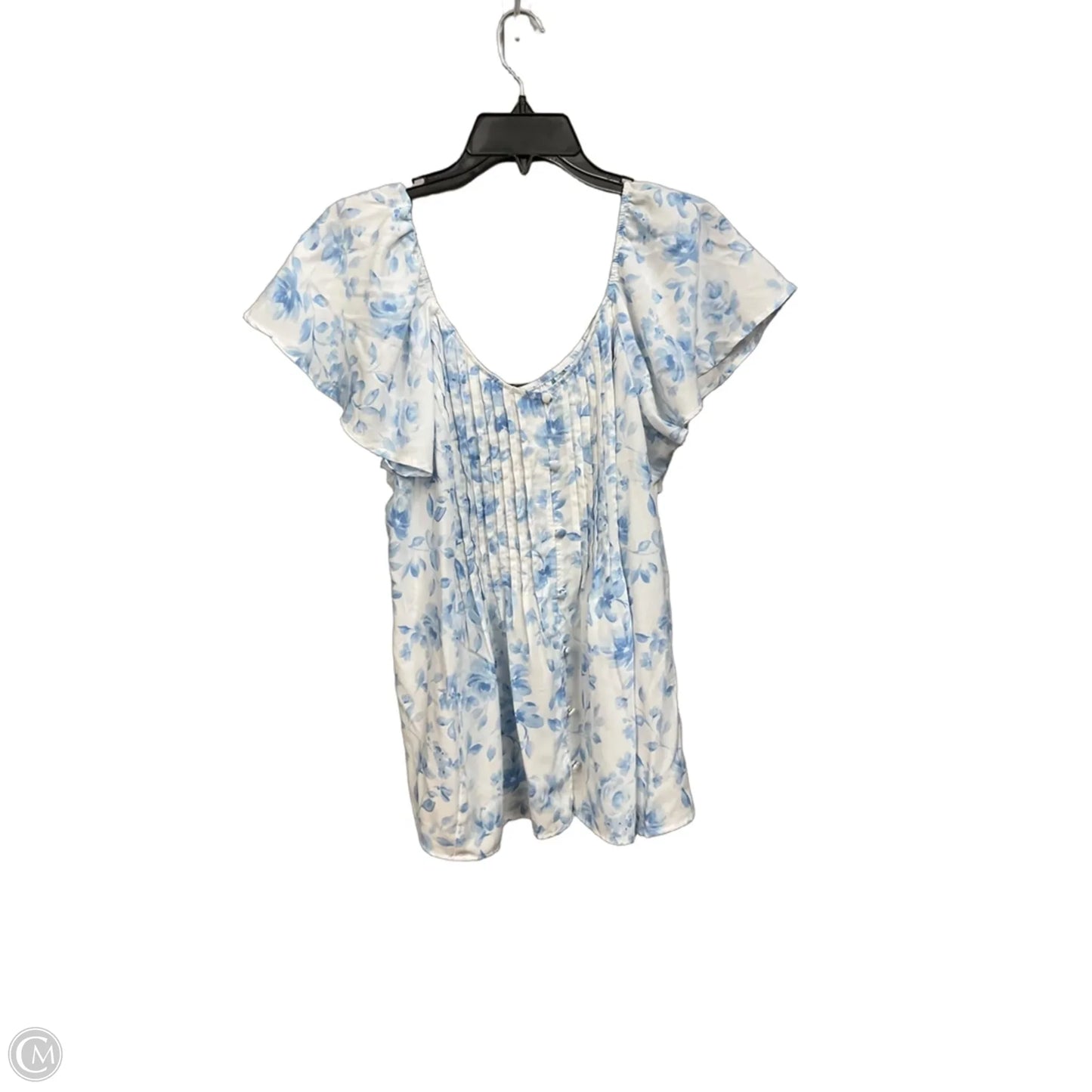 Top Short Sleeve By Torrid In Blue, Size: L