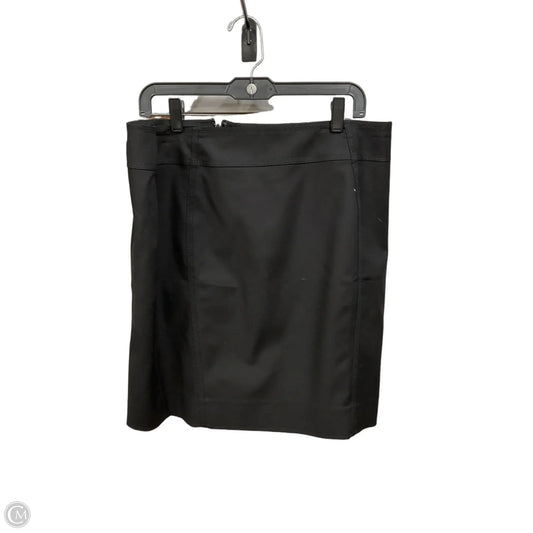 Skirt Midi By White House Black Market In Black, Size: 14