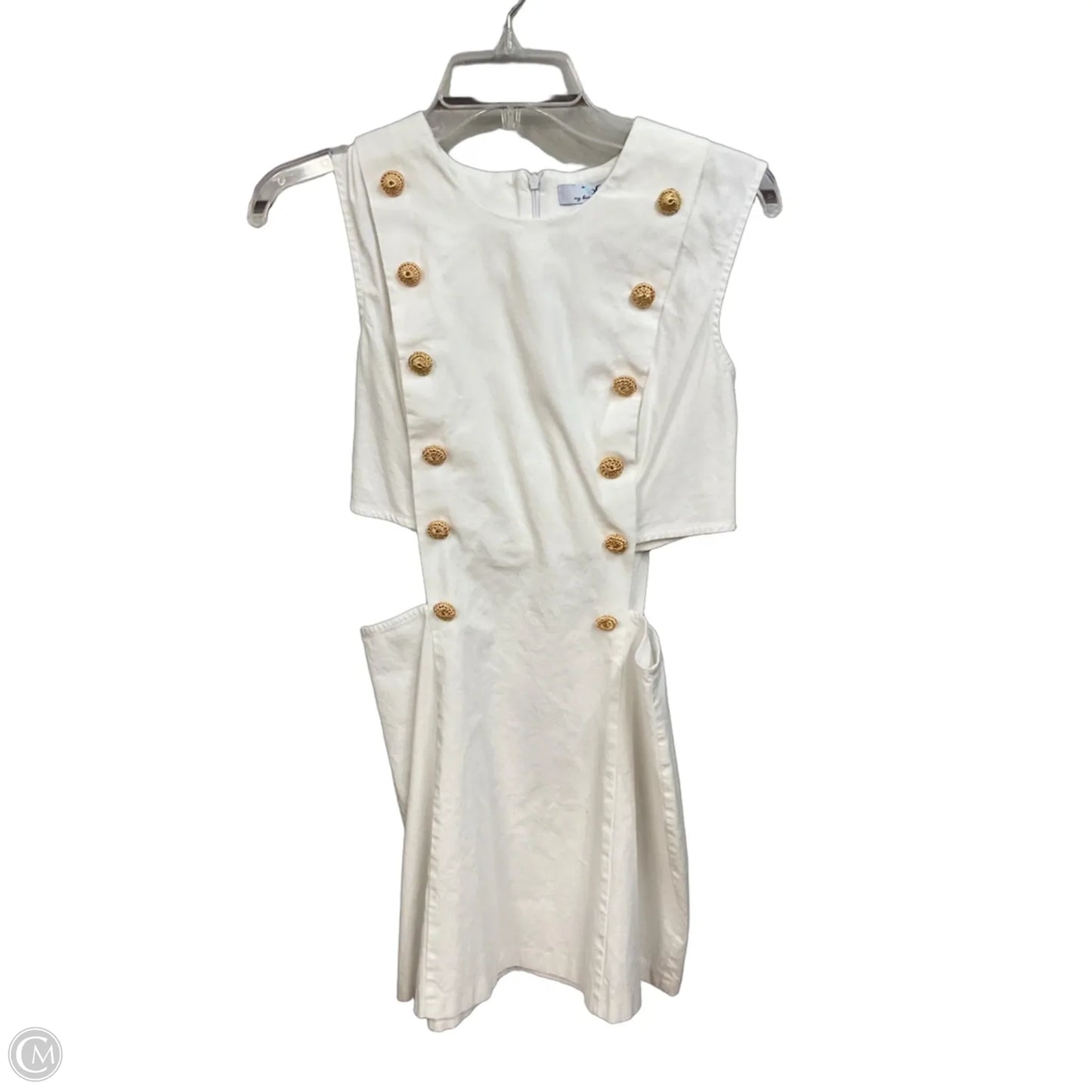 Dress Casual Short By Clothes Mentor In White, Size: S
