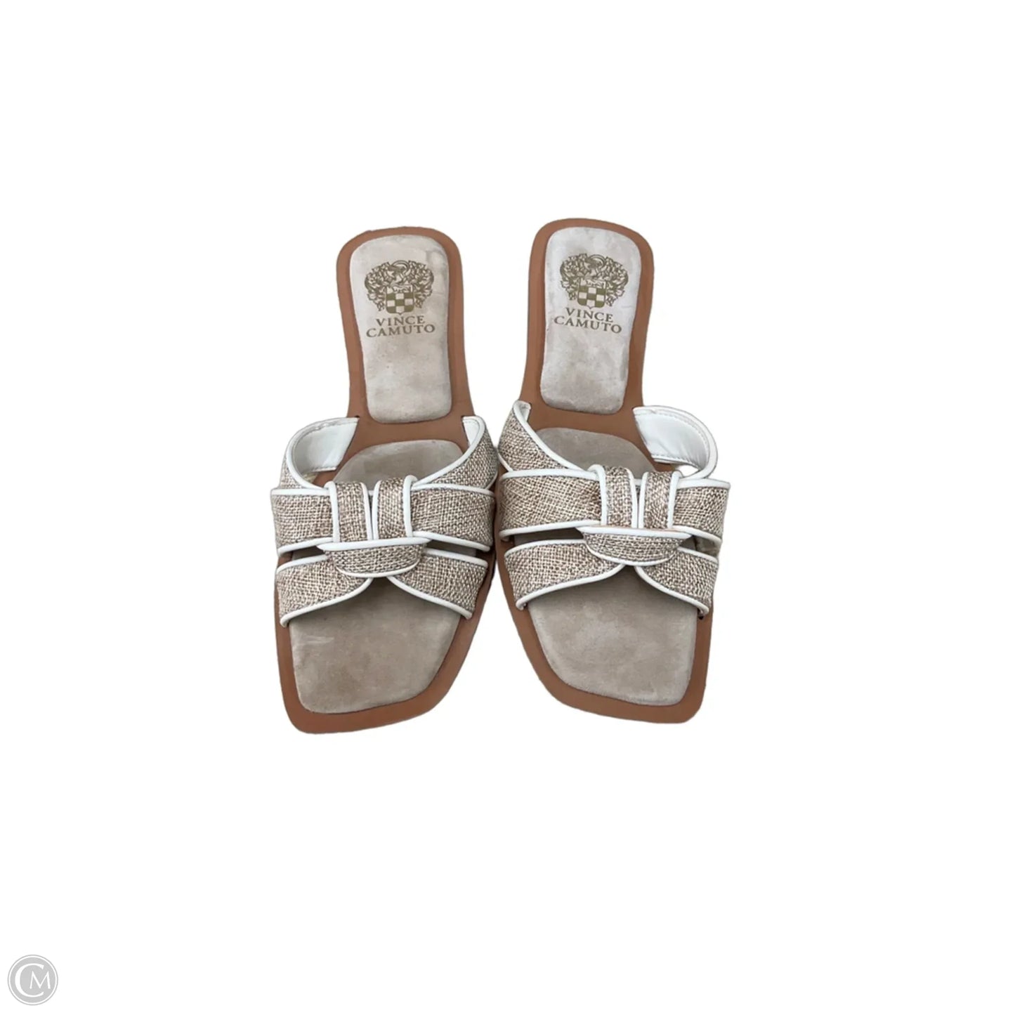 Sandals Flats By Vince Camuto In Tan, Size: 7.5