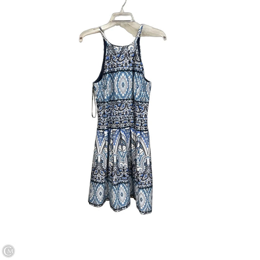 Dress Casual Short By Vince Camuto In Blue, Size: M