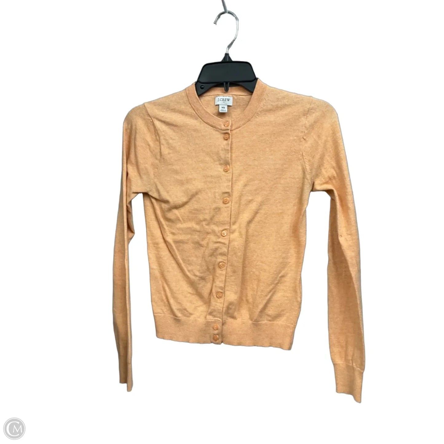 Cardigan By J. Crew In Orange, Size: Xs
