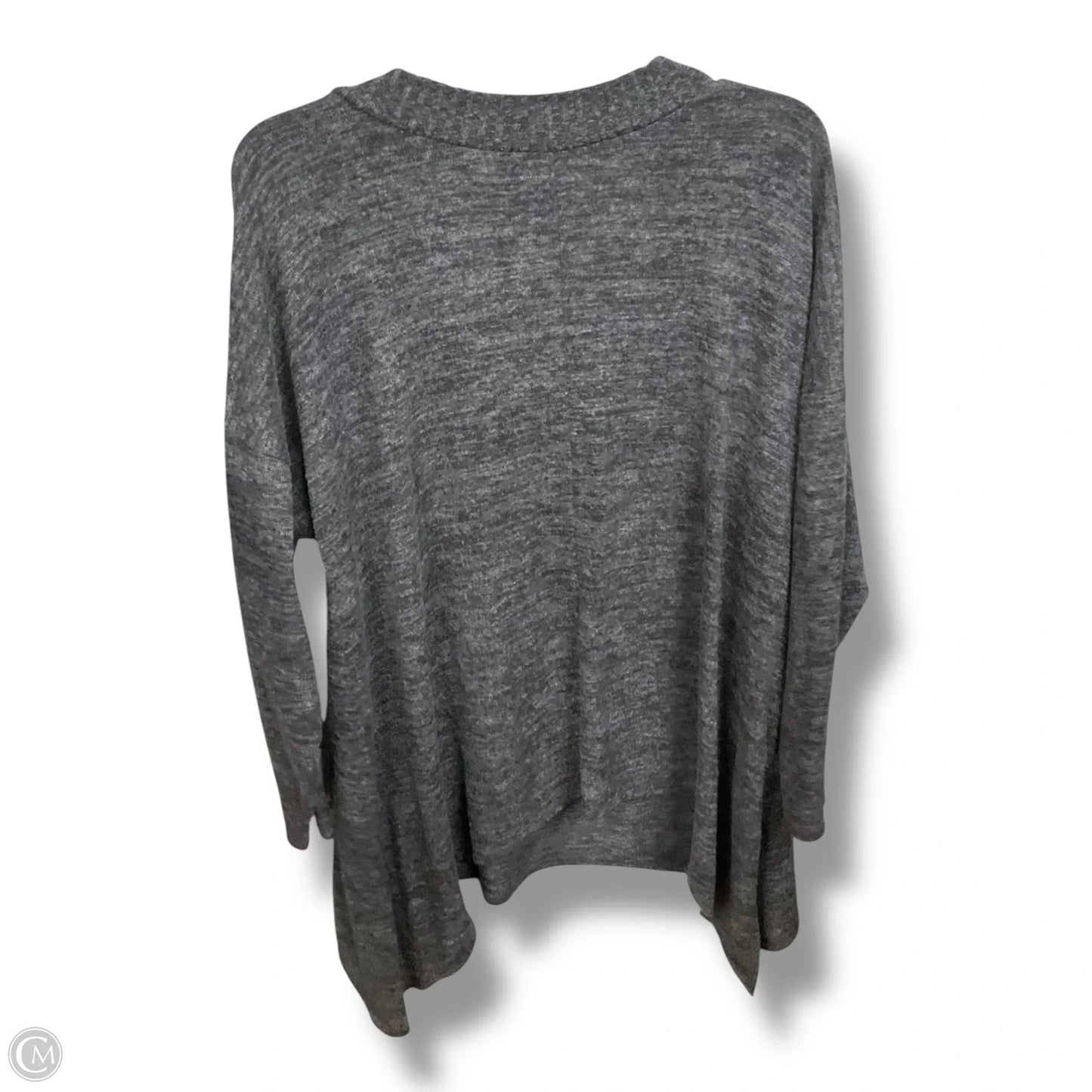 Top Long Sleeve By Torrid In Grey, Size: 2x