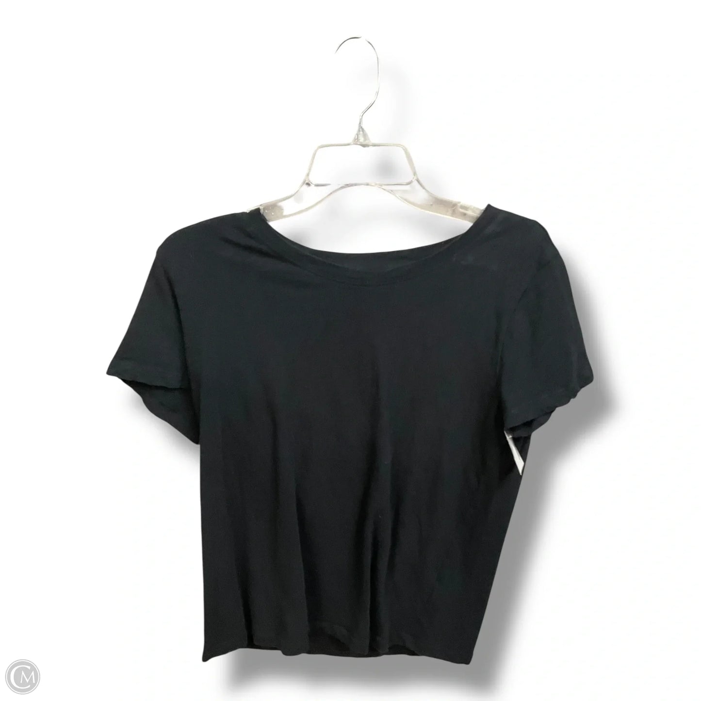 Top Short Sleeve By J. Crew In Black, Size: M
