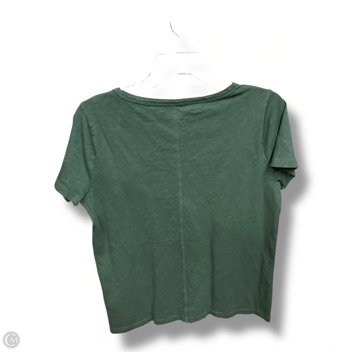 Top Short Sleeve By J. Crew In Green, Size: M