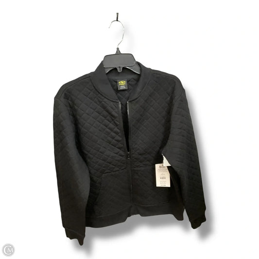 Athletic Jacket By Athletic Works In Black, Size: L