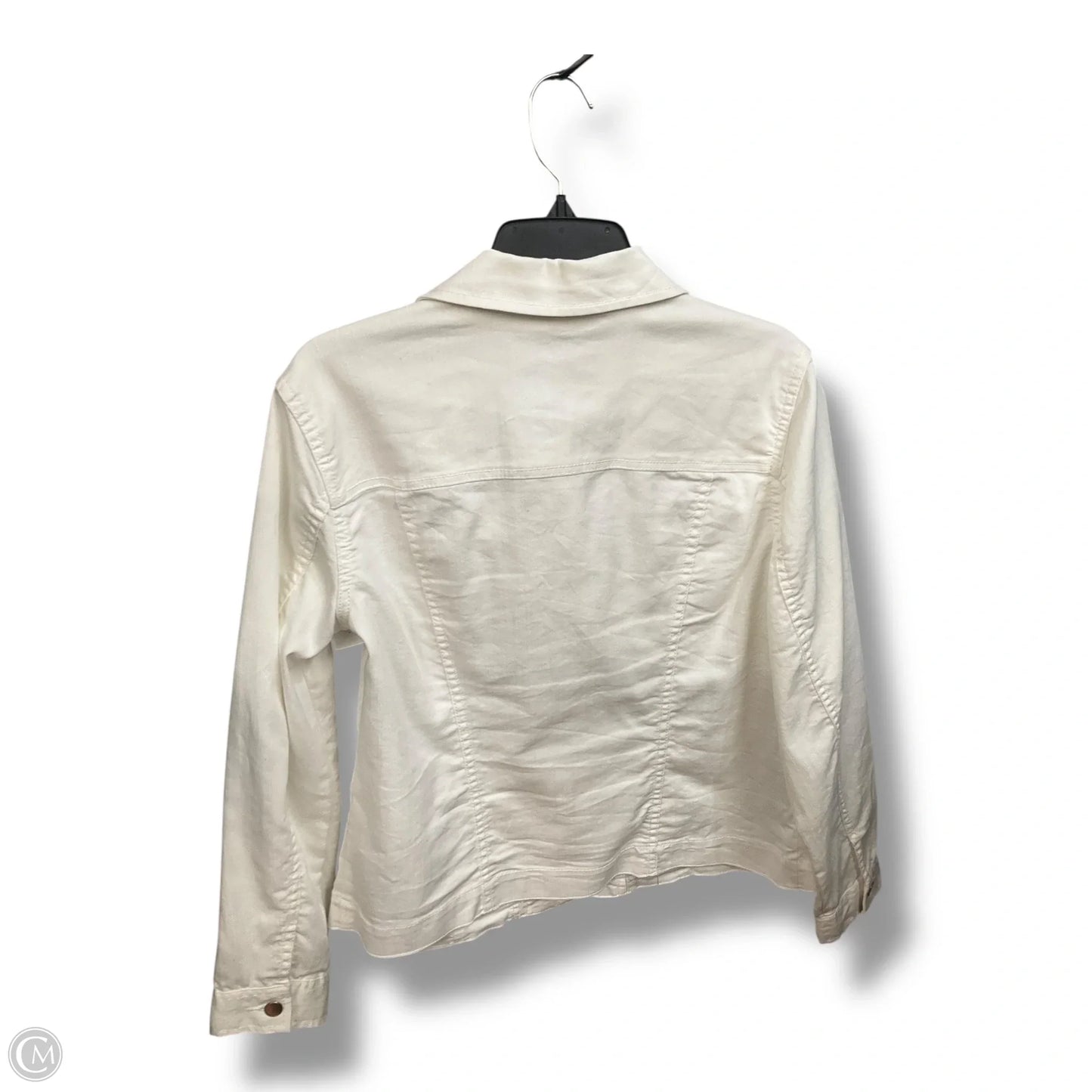 Jacket Other By Croft And Barrow In White, Size: M