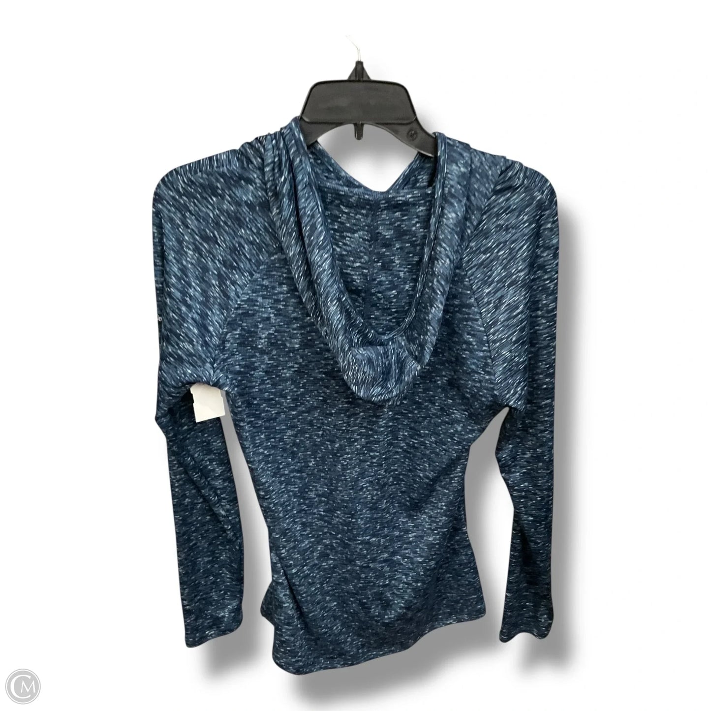 Athletic Top Long Sleeve Hoodie By Columbia In Blue, Size: M