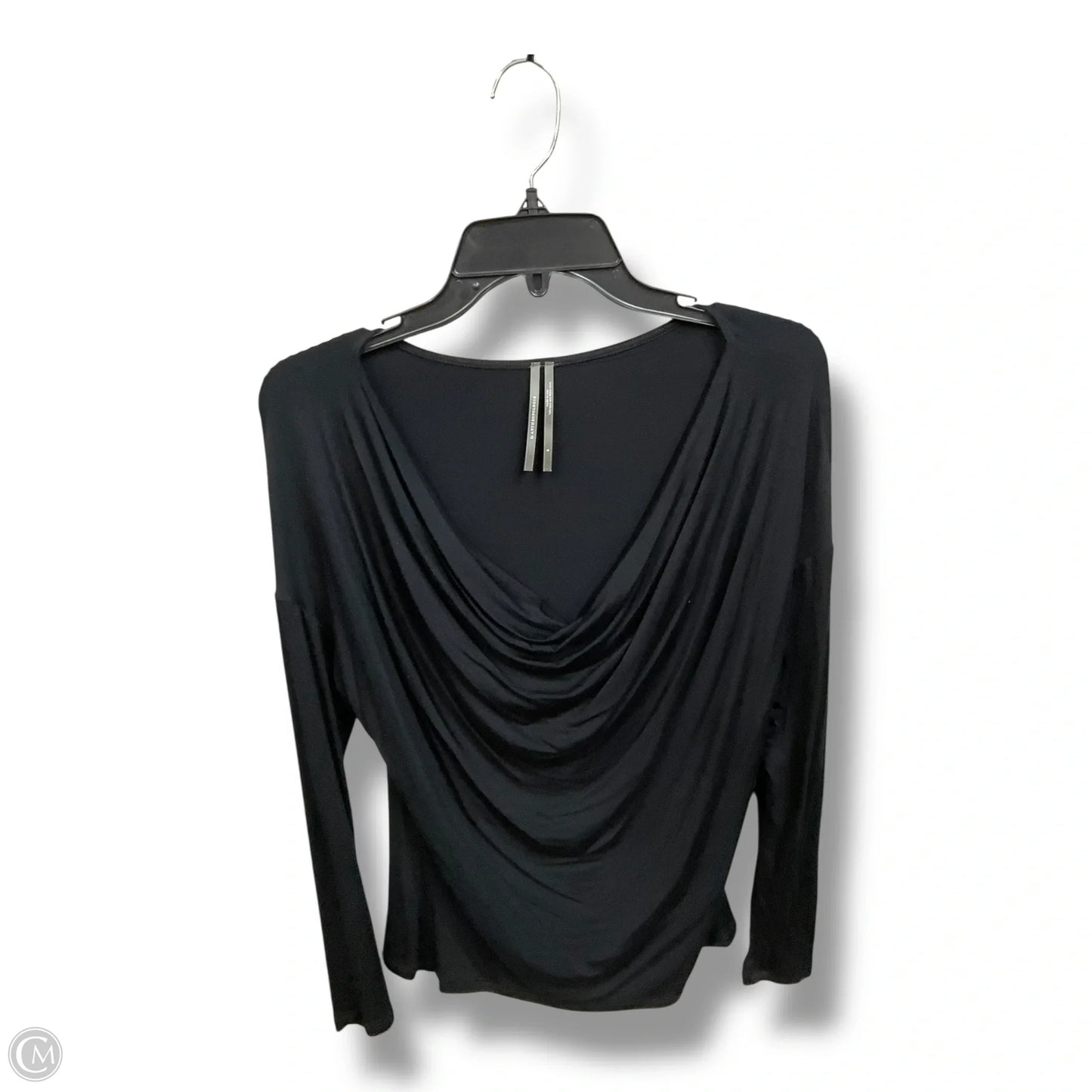 Top Long Sleeve By Anthropologie In Black, Size: S