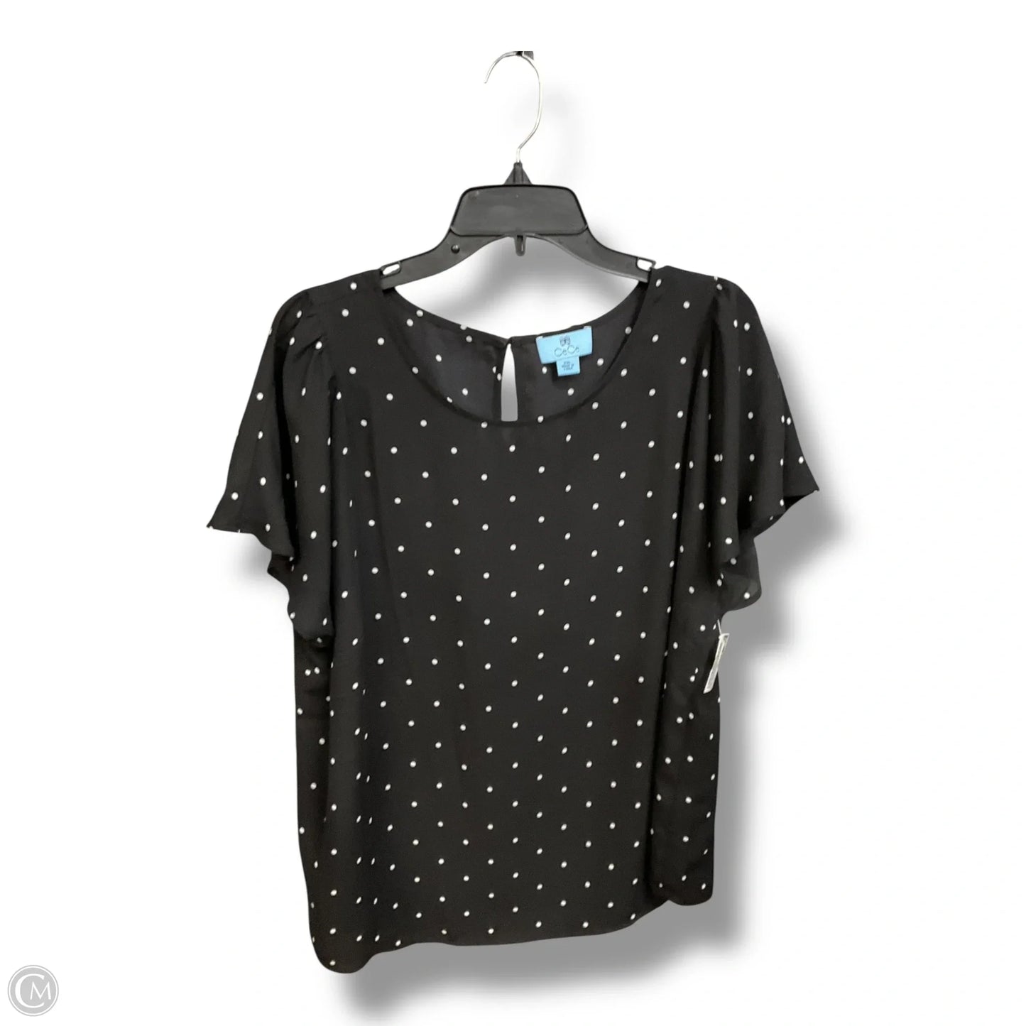 Top Sleeveless By Cece In Polkadot Pattern, Size: Xxl