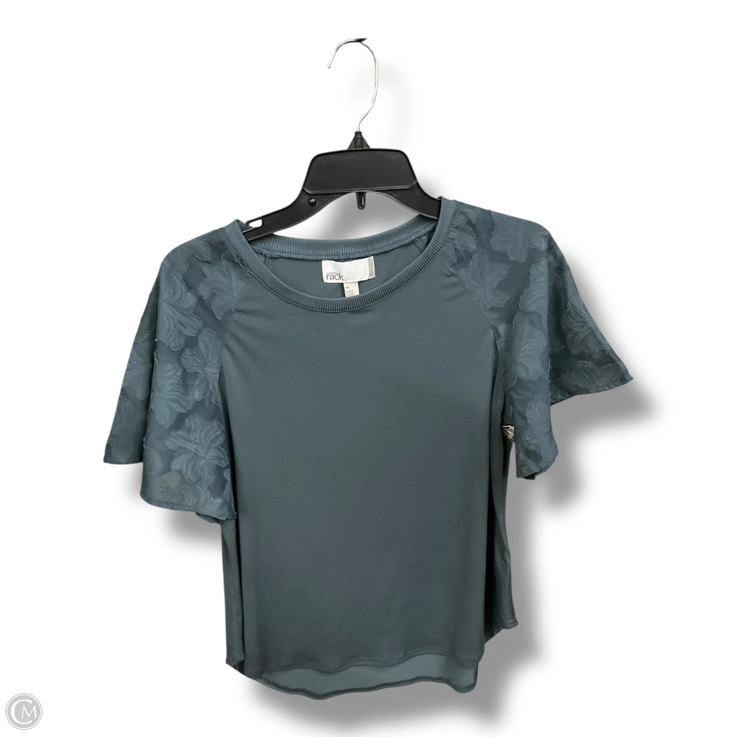 Top Short Sleeve By Nordstrom In Blue, Size: M