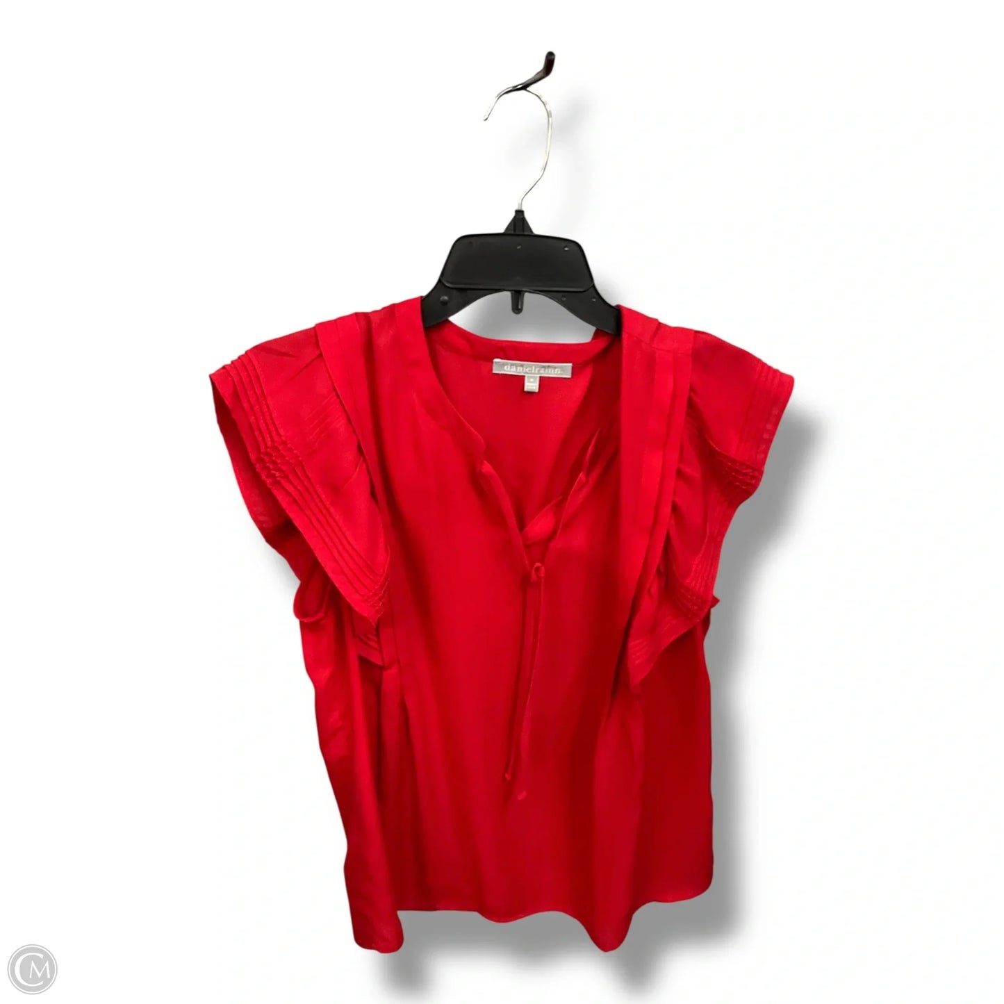 Top Sleeveless By Daniel Rainn In Red, Size: M