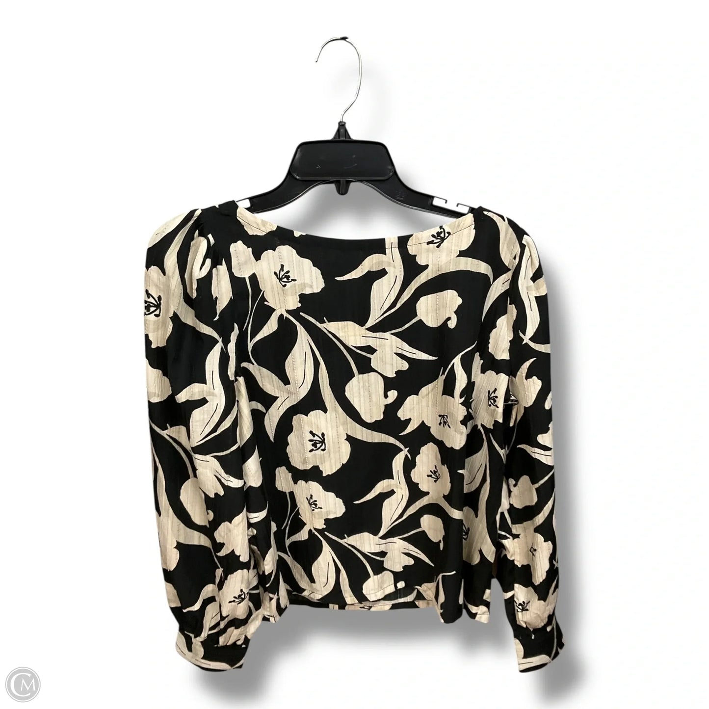 Top 3/4 Sleeve By Clothes Mentor In Black, Size: Xl