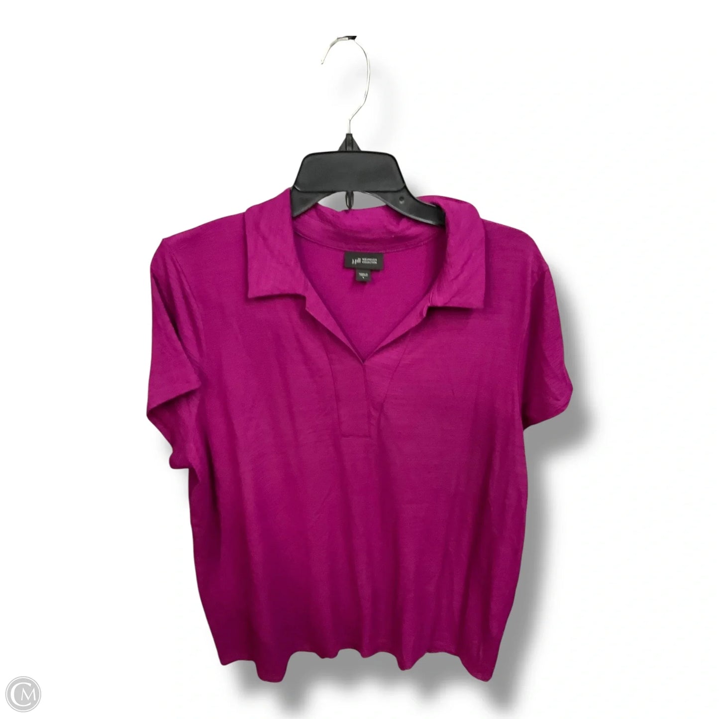 Top Short Sleeve By J. Jill In Purple, Size: L