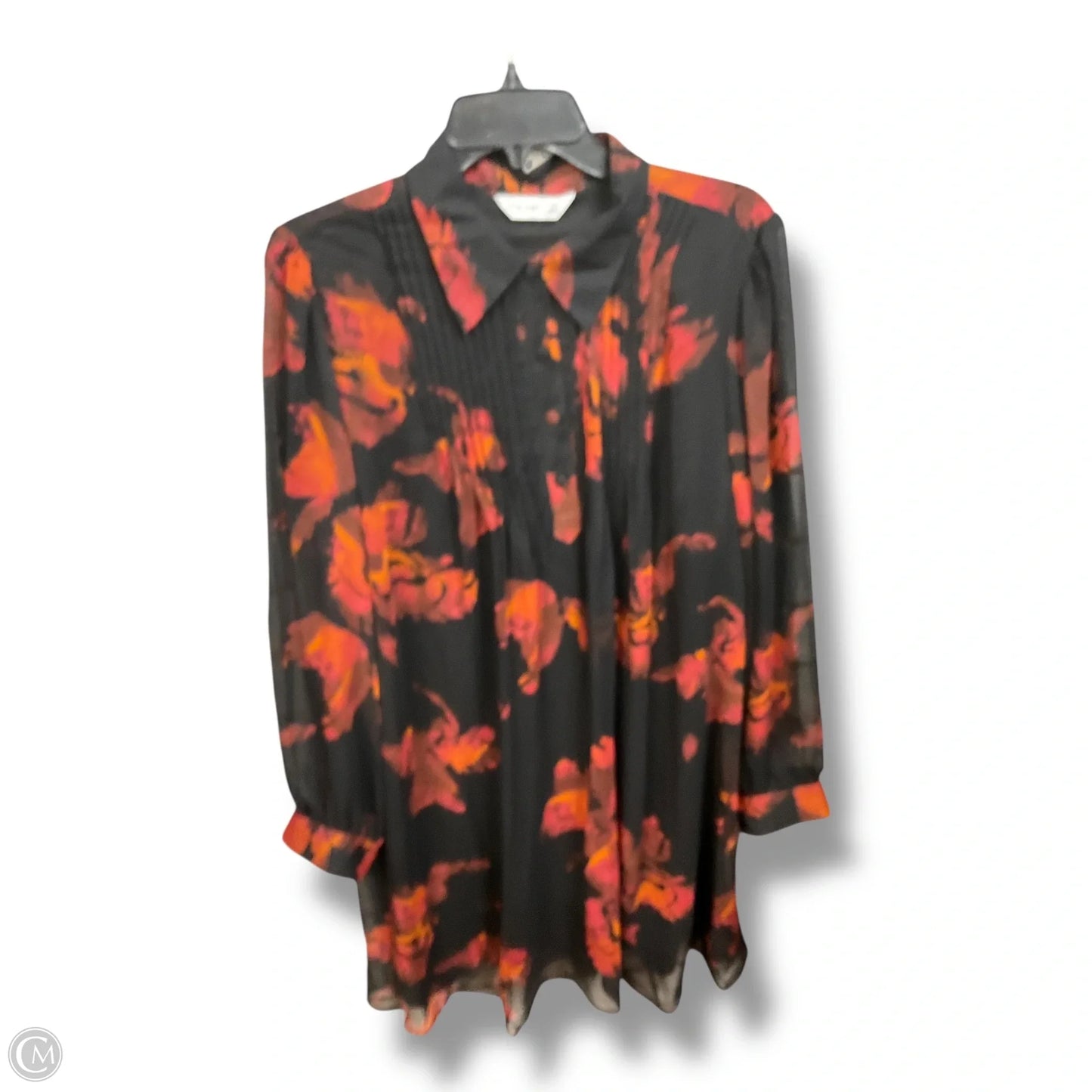 Dress Casual Midi By Nine West In Black, Size: Xxl