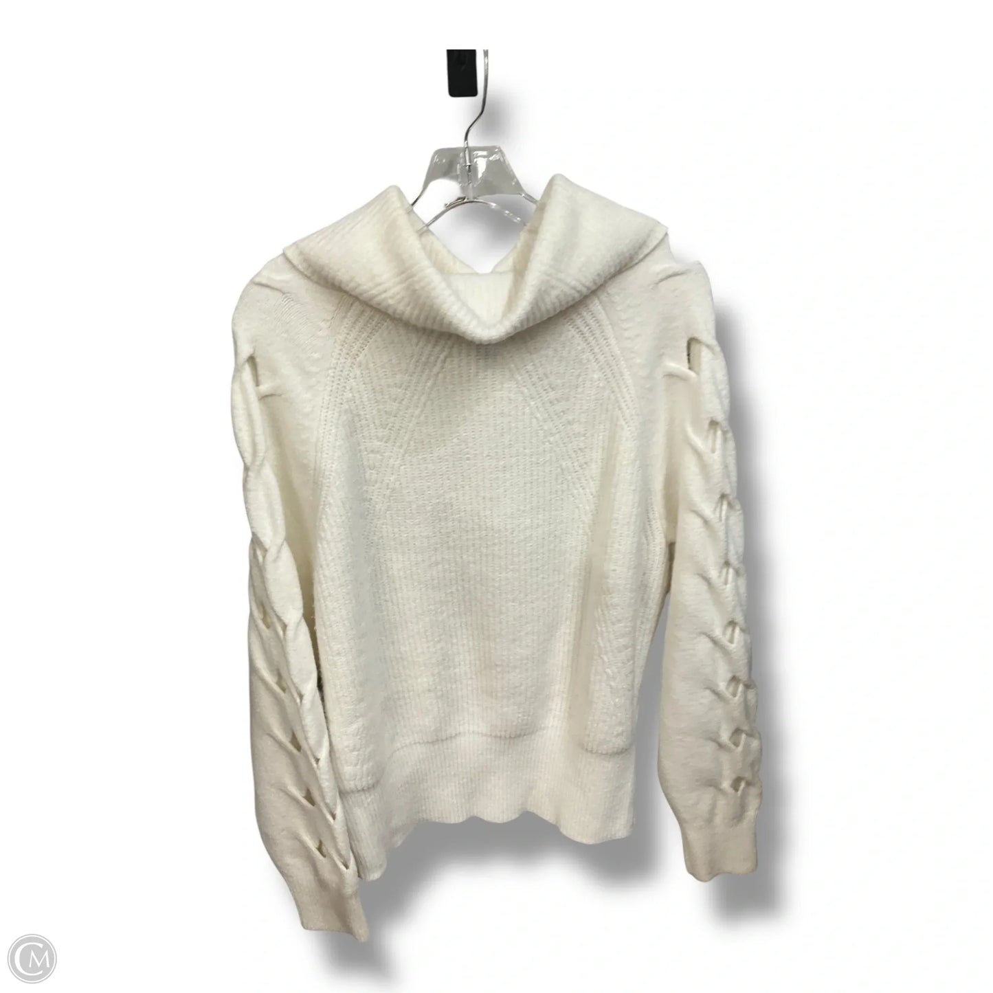 Sweater By White House Black Market In White, Size: Xl