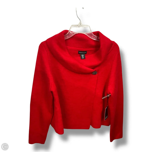 Shawl By Adrienne Vittadini In Red, Size: Xl