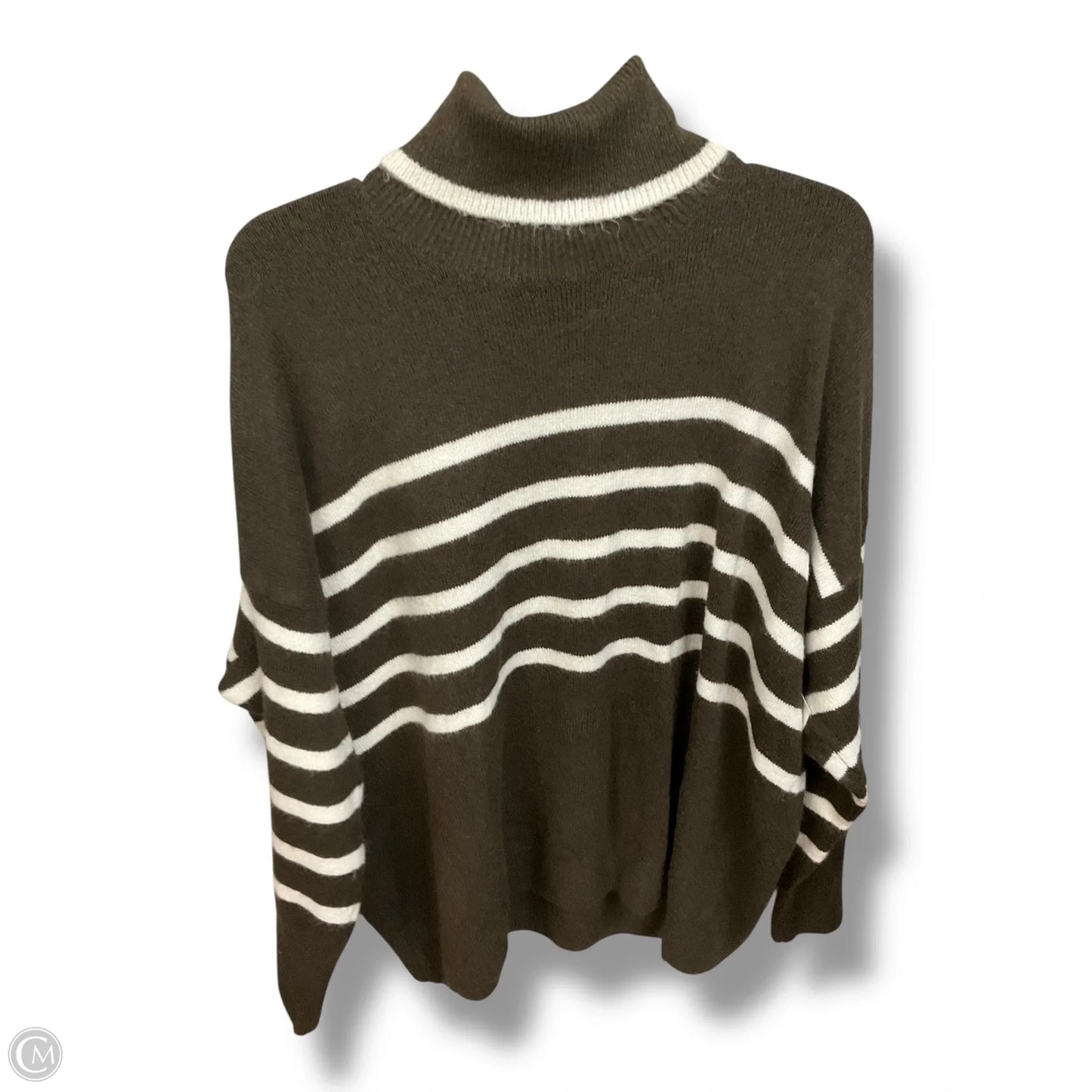 Sweater By Cece In Striped Pattern, Size: Xl