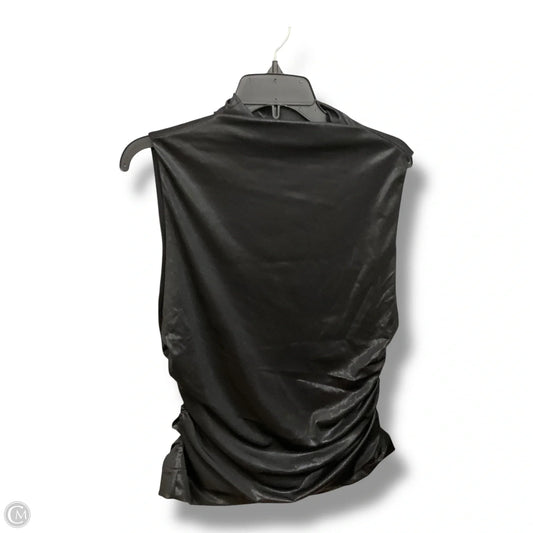 Top Sleeveless By Chicos In Black, Size: L