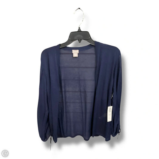 Cardigan By Chicos In Blue, Size: L