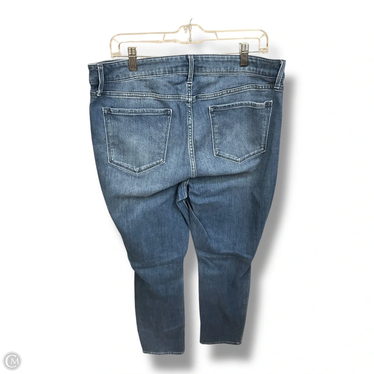 Jeans Straight By Old Navy In Blue Denim, Size: 16