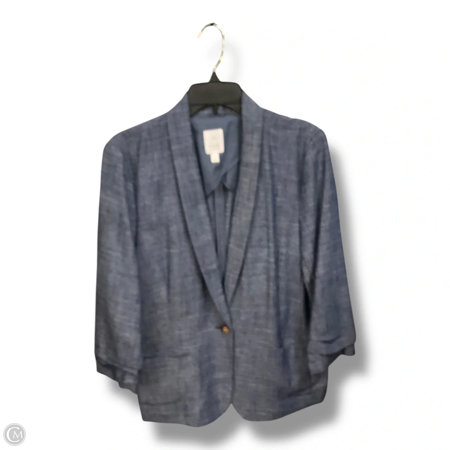 Blazer By Lc Lauren Conrad In Blue, Size: L